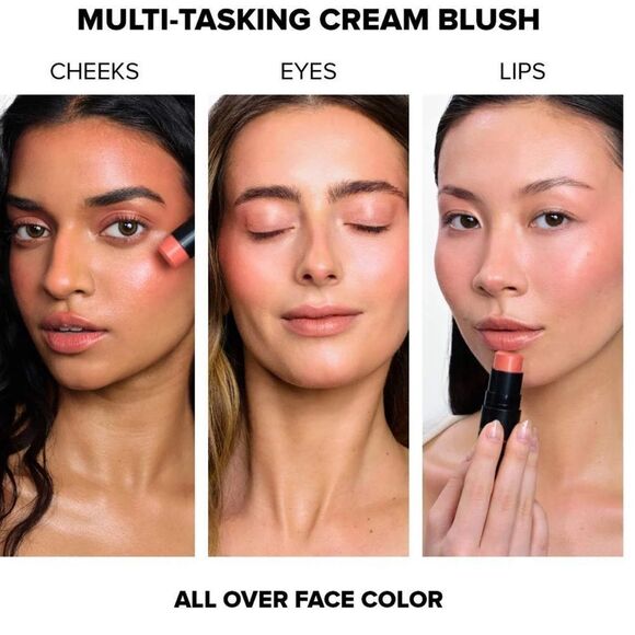 NWT- NUDESTIX
Nudies Cream Blush All-Over-Face Color-TIGER LILY QUEEN - Picture 9 of 13